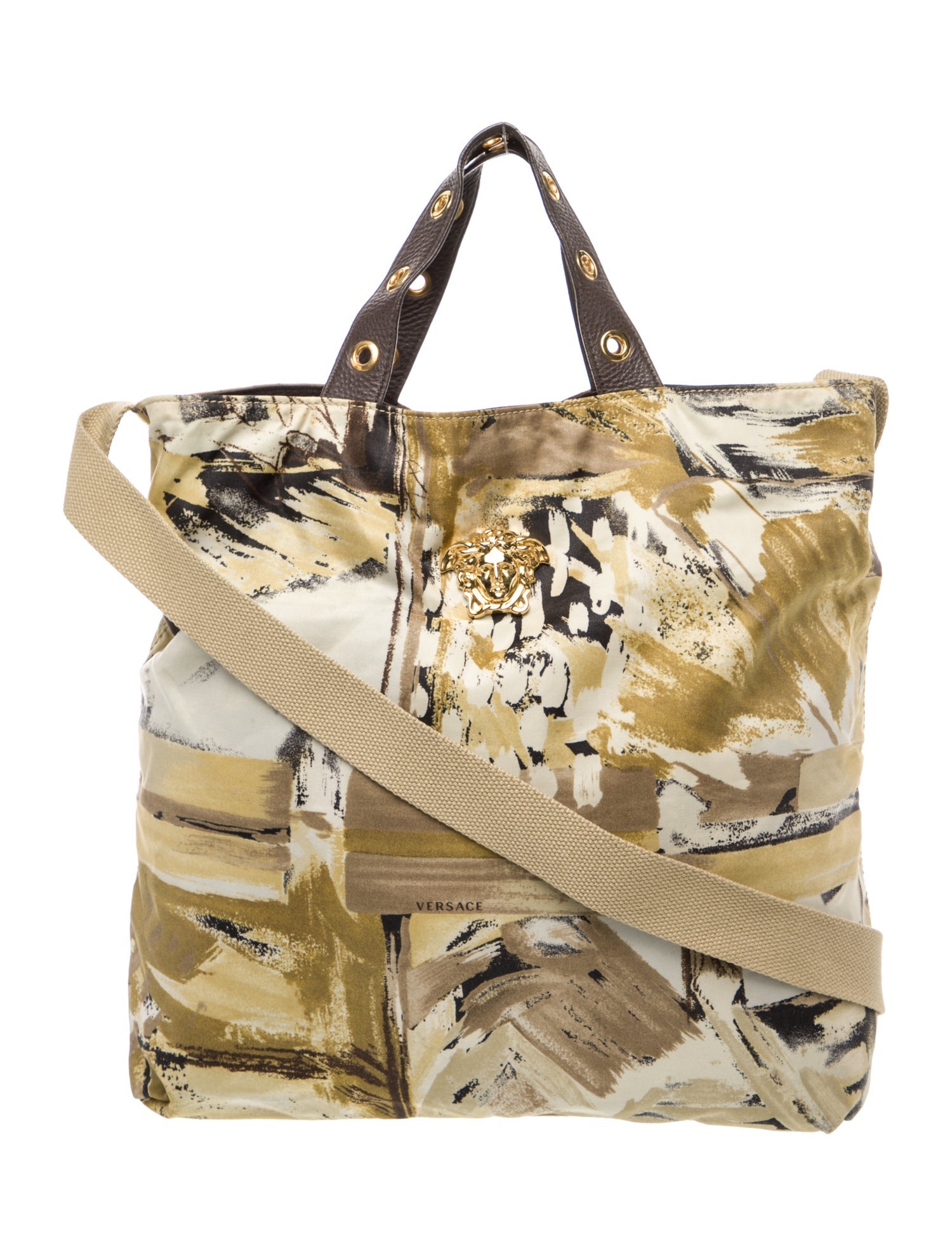 Versace Nylon Tote