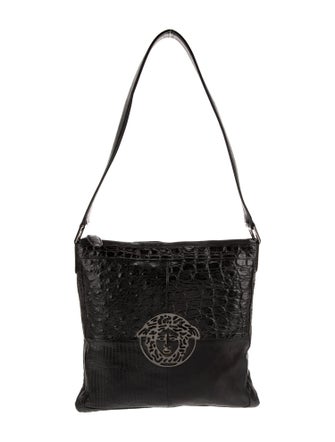 Gianni Versace Leather Shoulder Bag