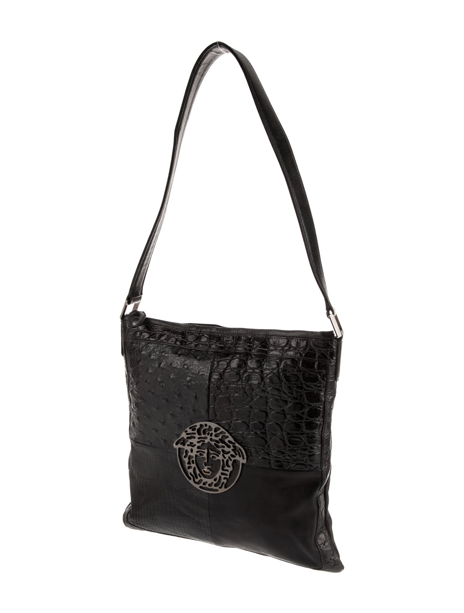 Gianni Versace Leather Shoulder Bag