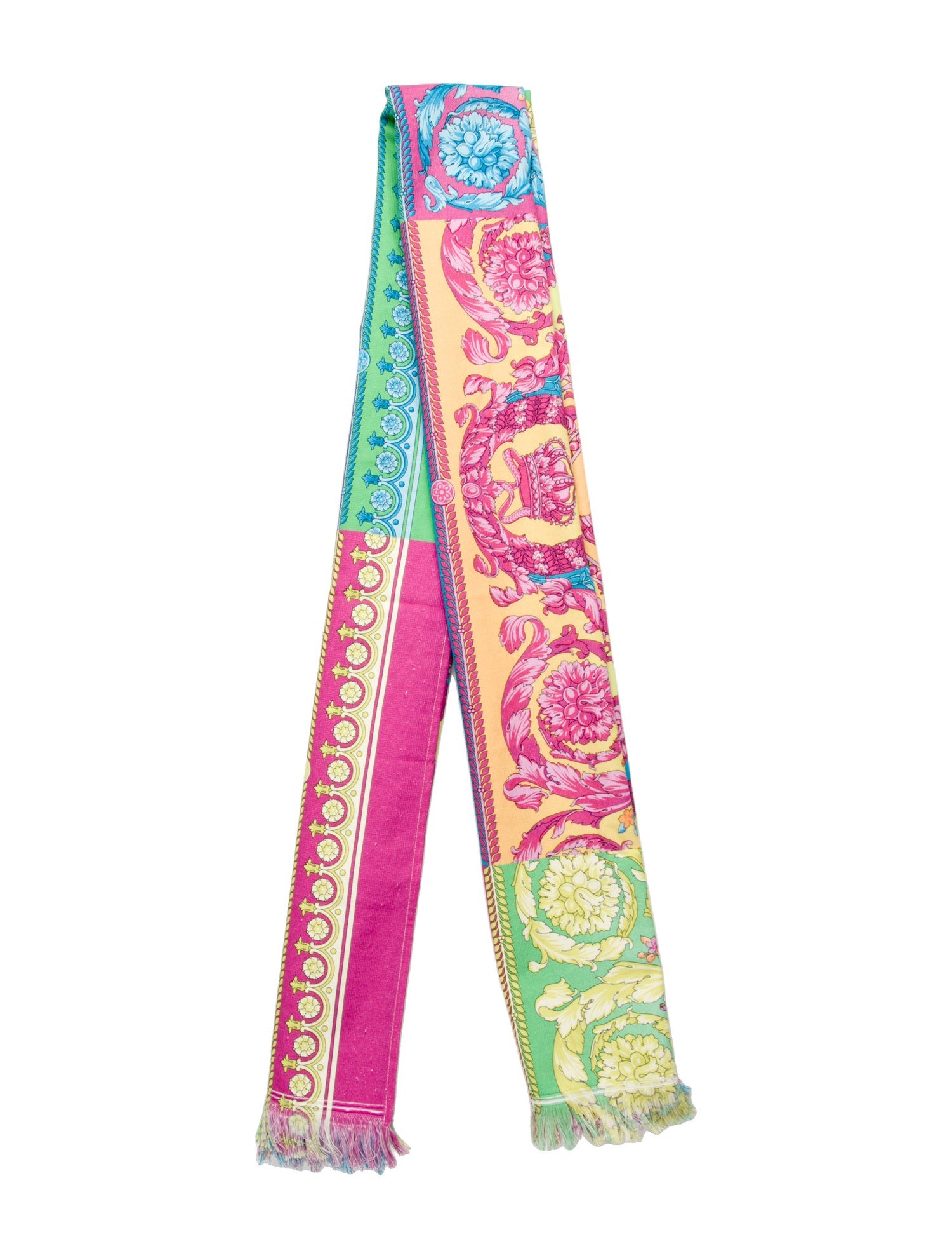 Versace Printed Scarf w/ Tags