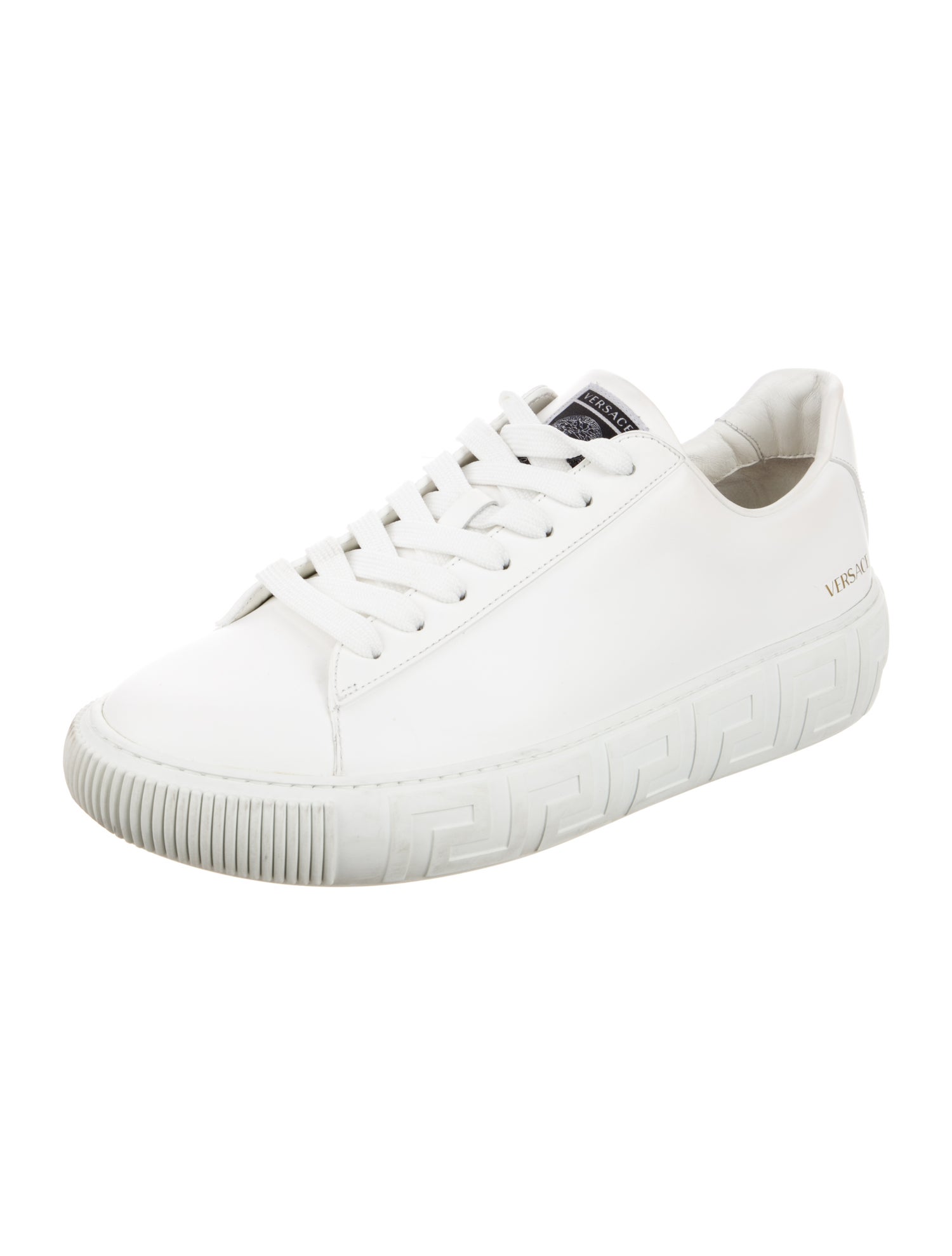 Versace Leather Sneakers