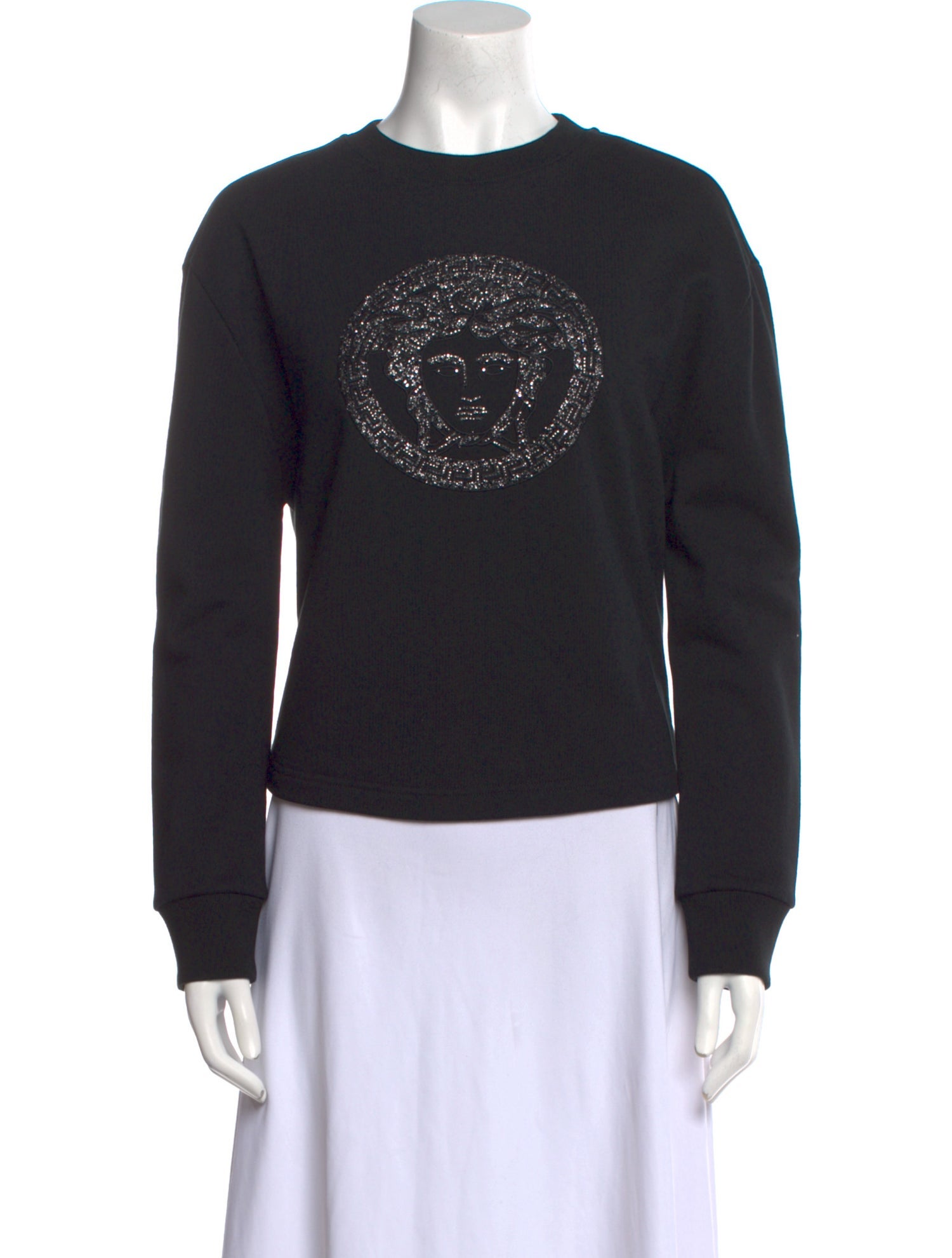Versace Graphic Print Crew Neck Sweatshirt w/ Tags