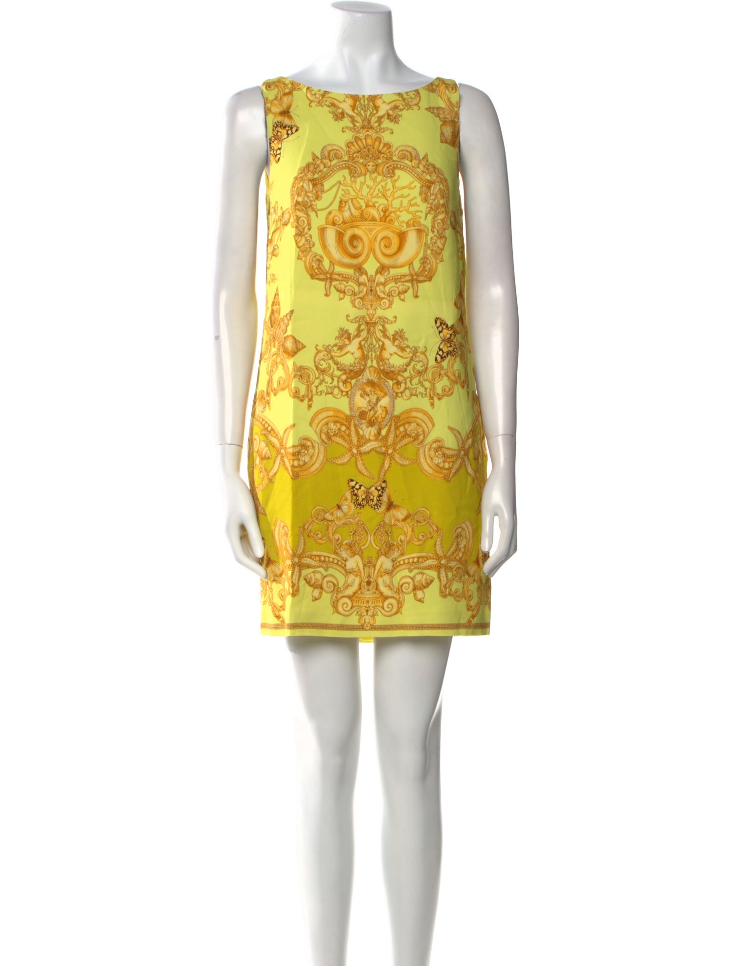 Versace Printed Mini Dress
