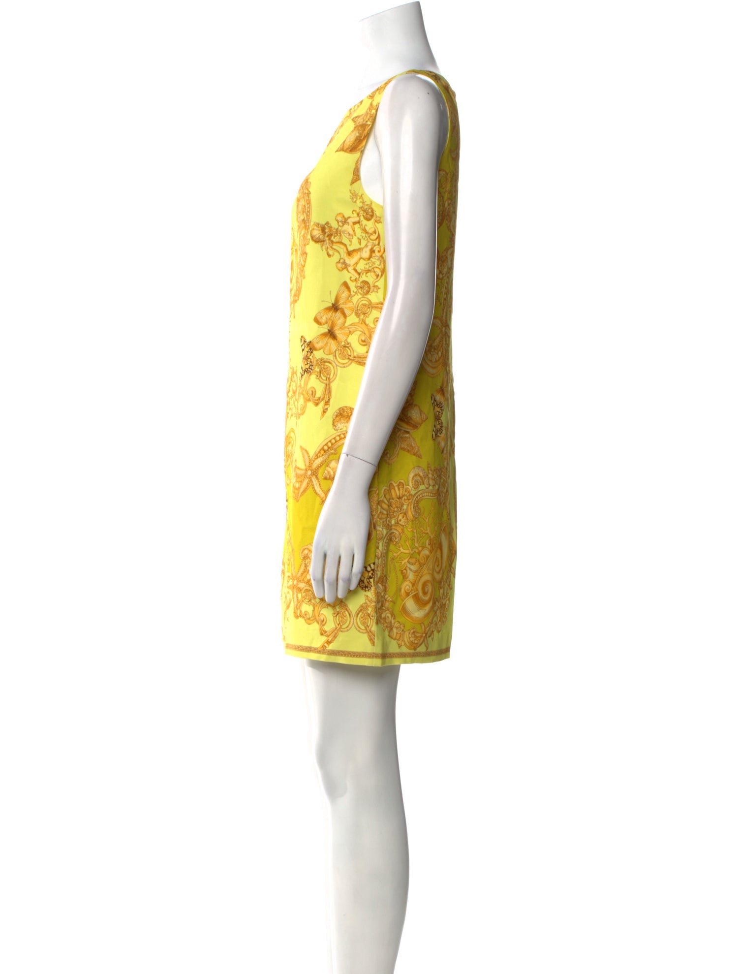 Versace Printed Mini Dress