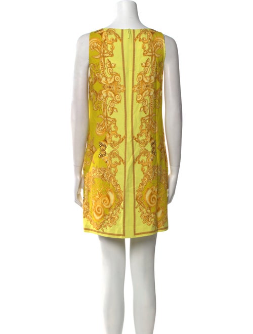 Versace Printed Mini Dress