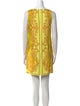 Versace Printed Mini Dress