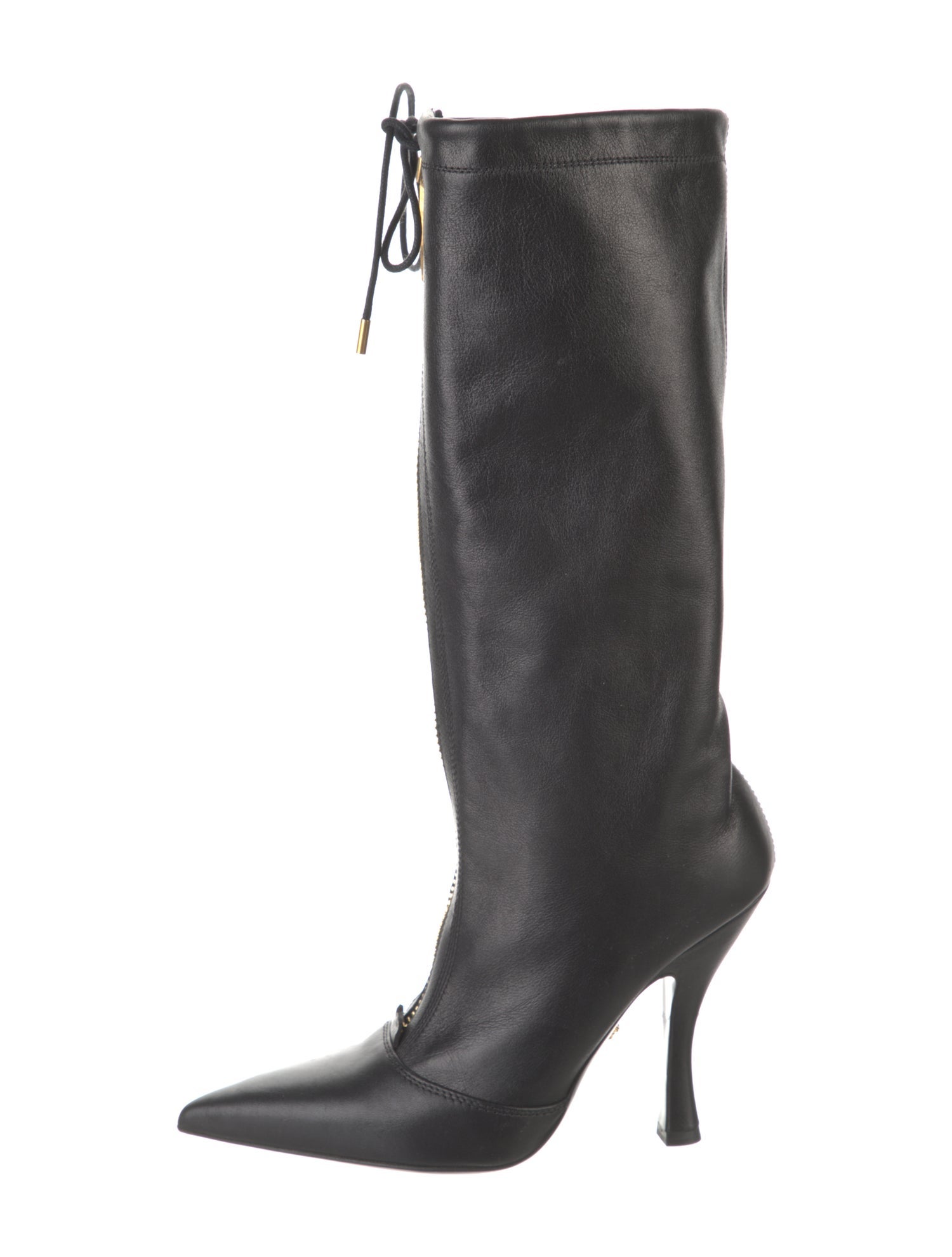 Versace Leather Boots