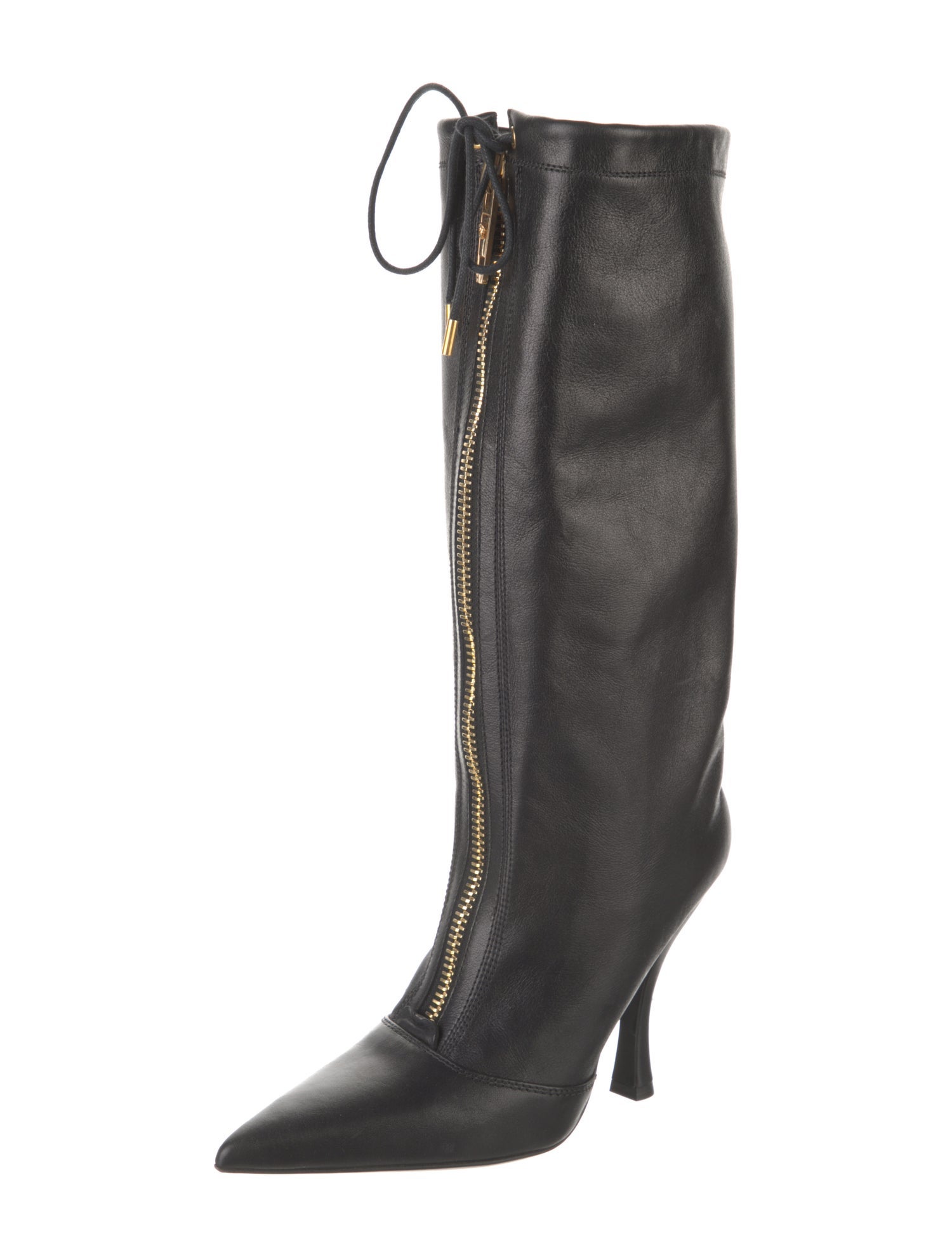 Versace Leather Boots