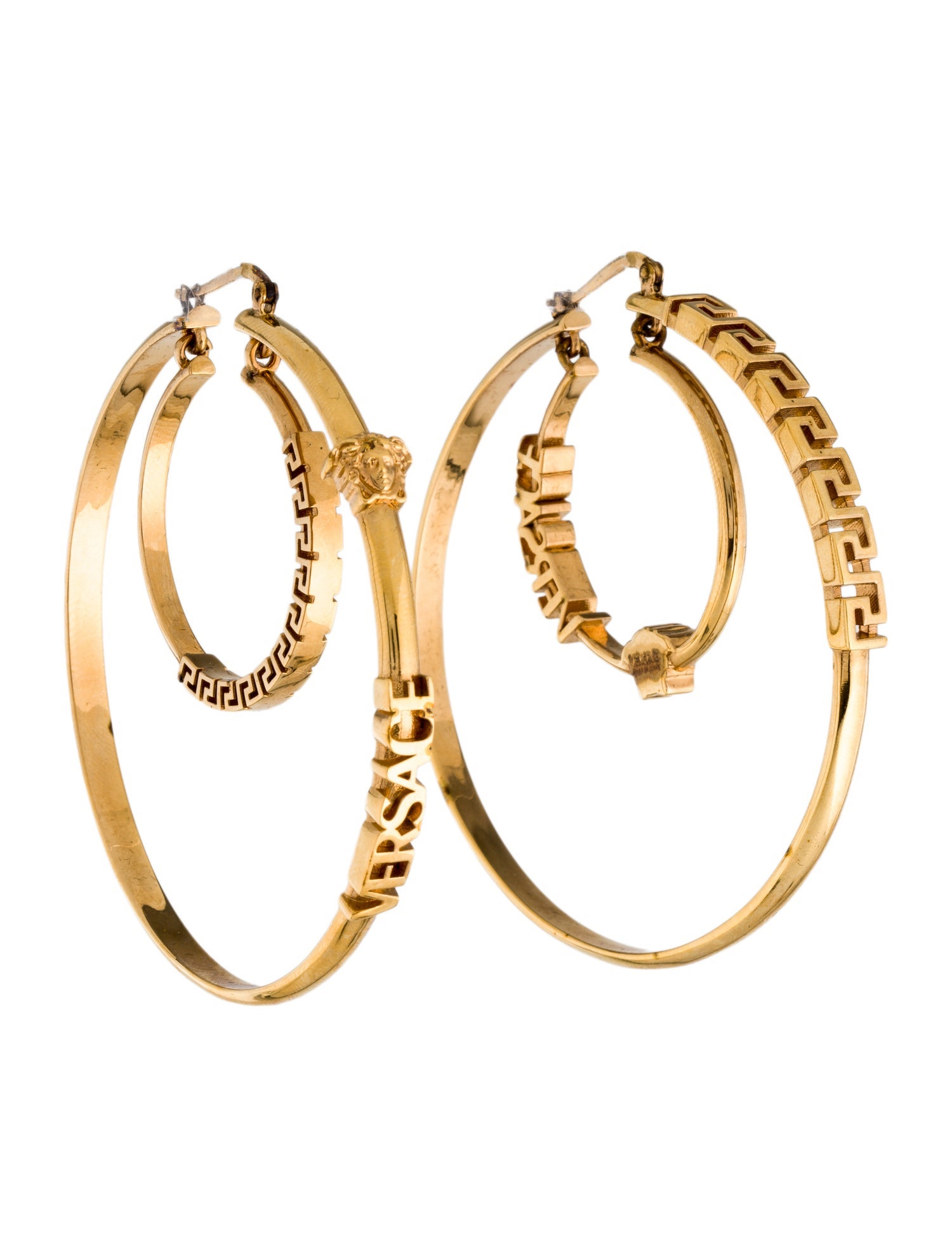 Versace Hoop Earrings