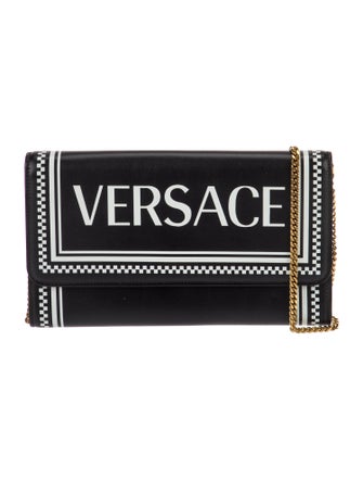 Versace Leather Clutch