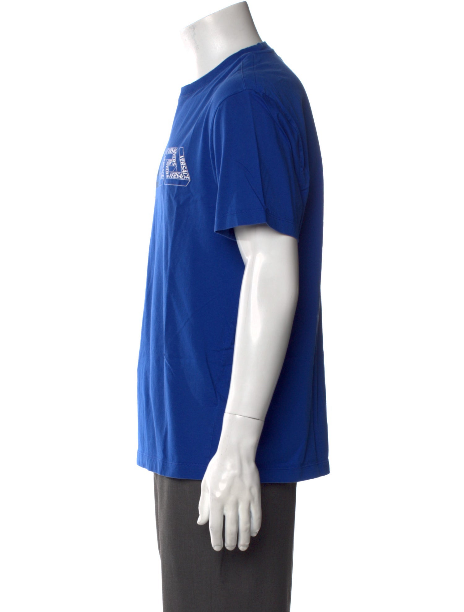 Versace Graphic Print Crew Neck T-Shirt