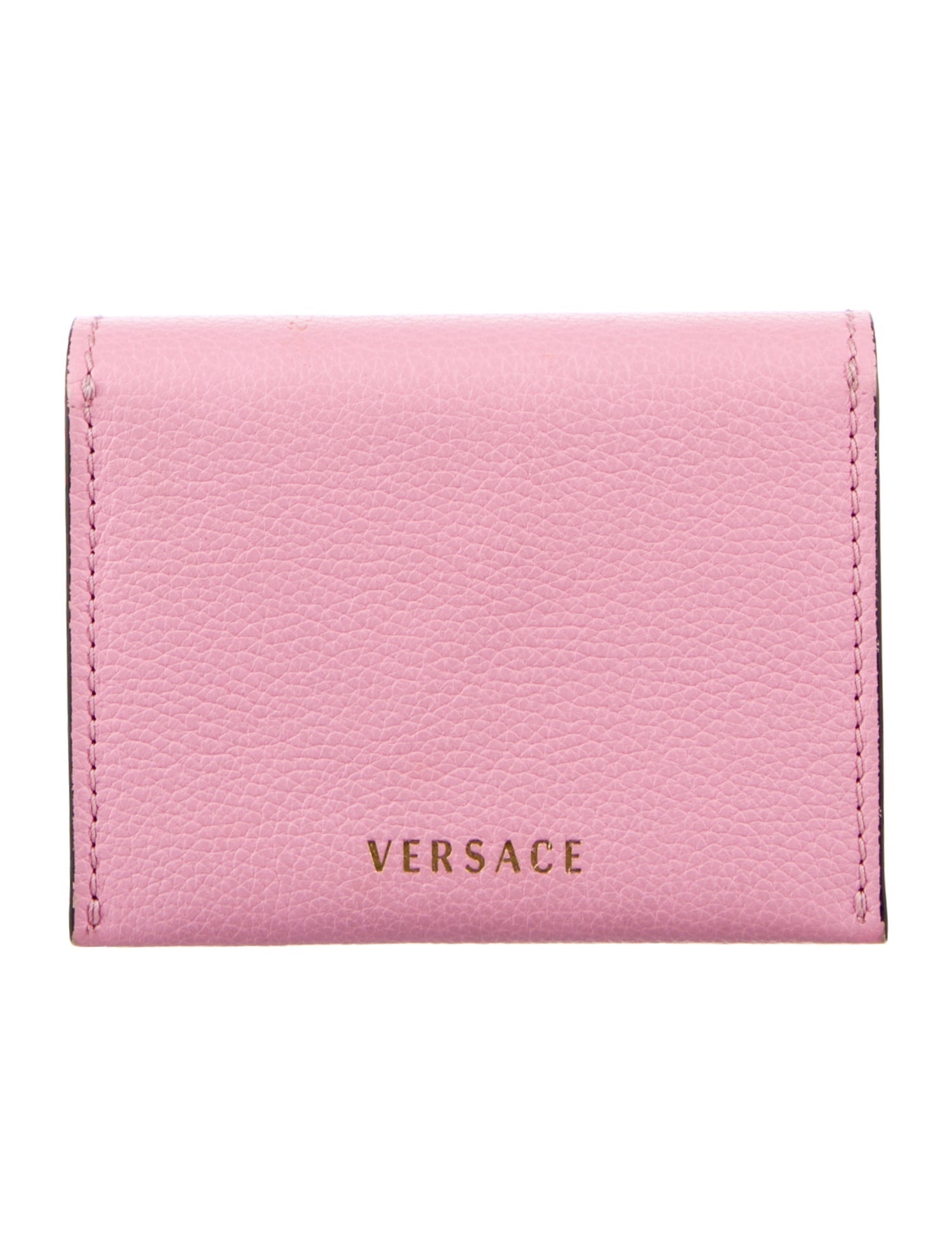 Versace Medusa Insignia Leather Wallet