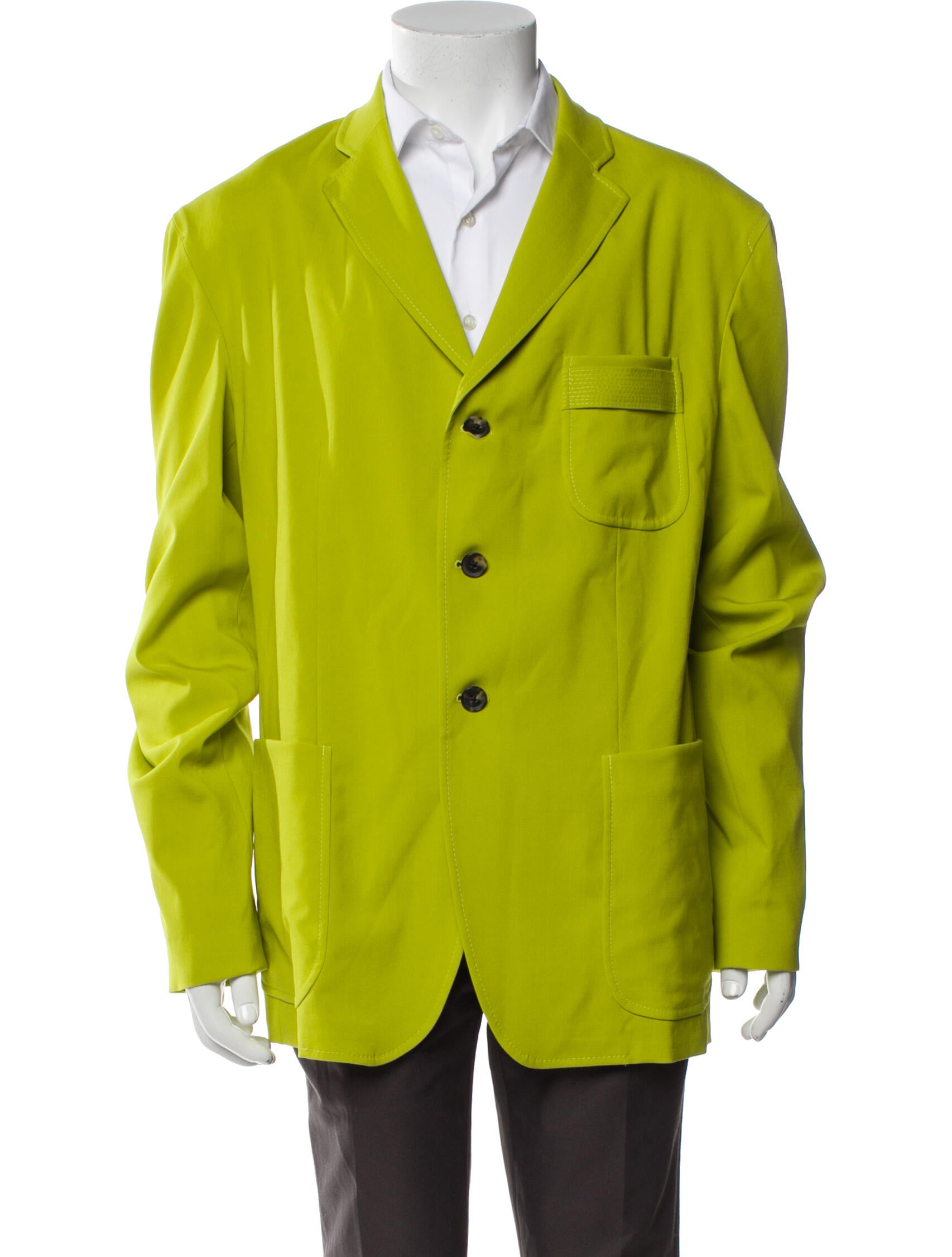 Versace Medusa Insignia Virgin Wool Utility Jacket w/ Tags