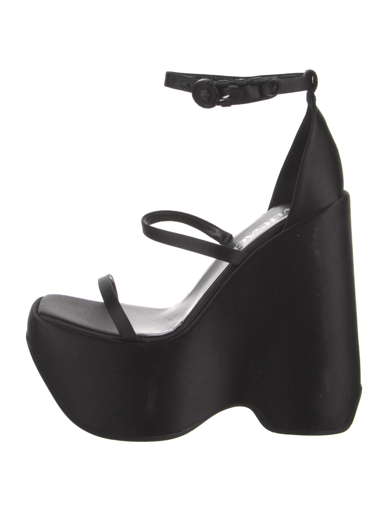 Versace Satin Sandals