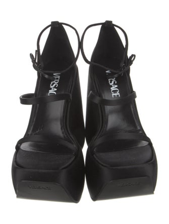 Versace Satin Sandals