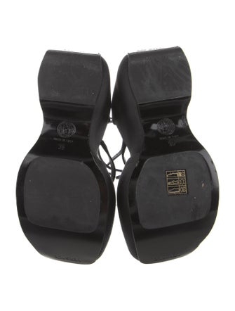Versace Satin Sandals
