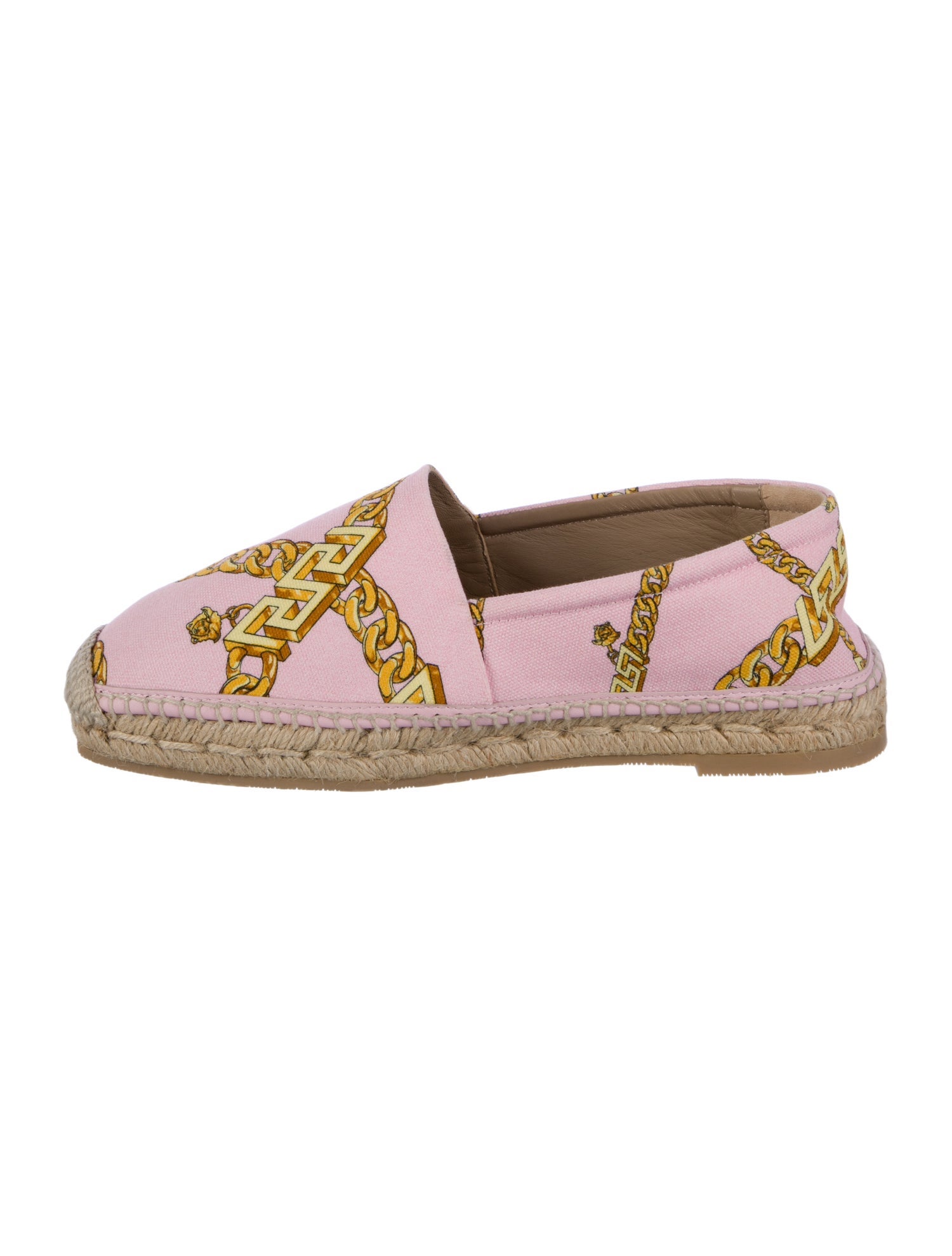 Versace Canvas Printed Espadrilles