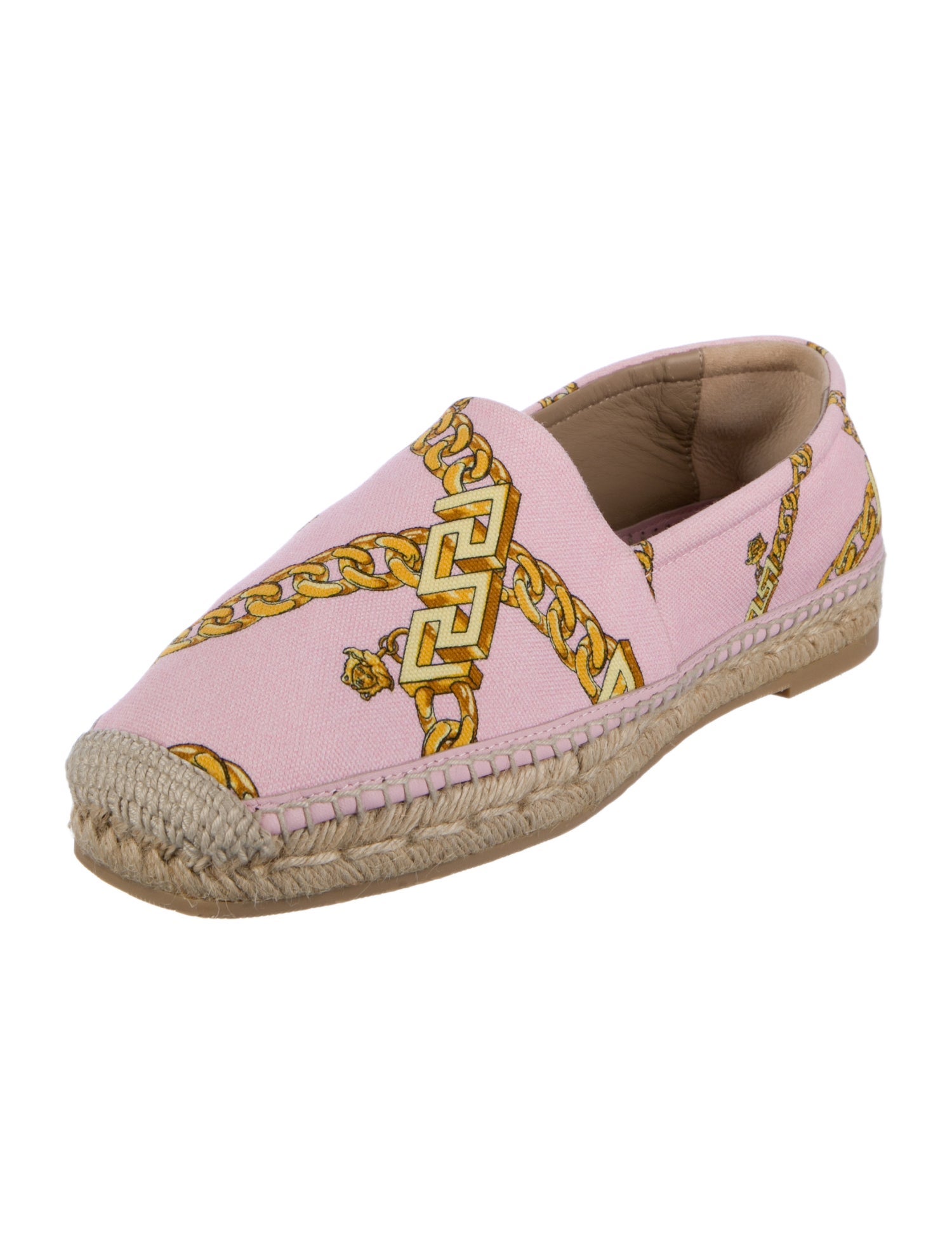 Versace Canvas Printed Espadrilles