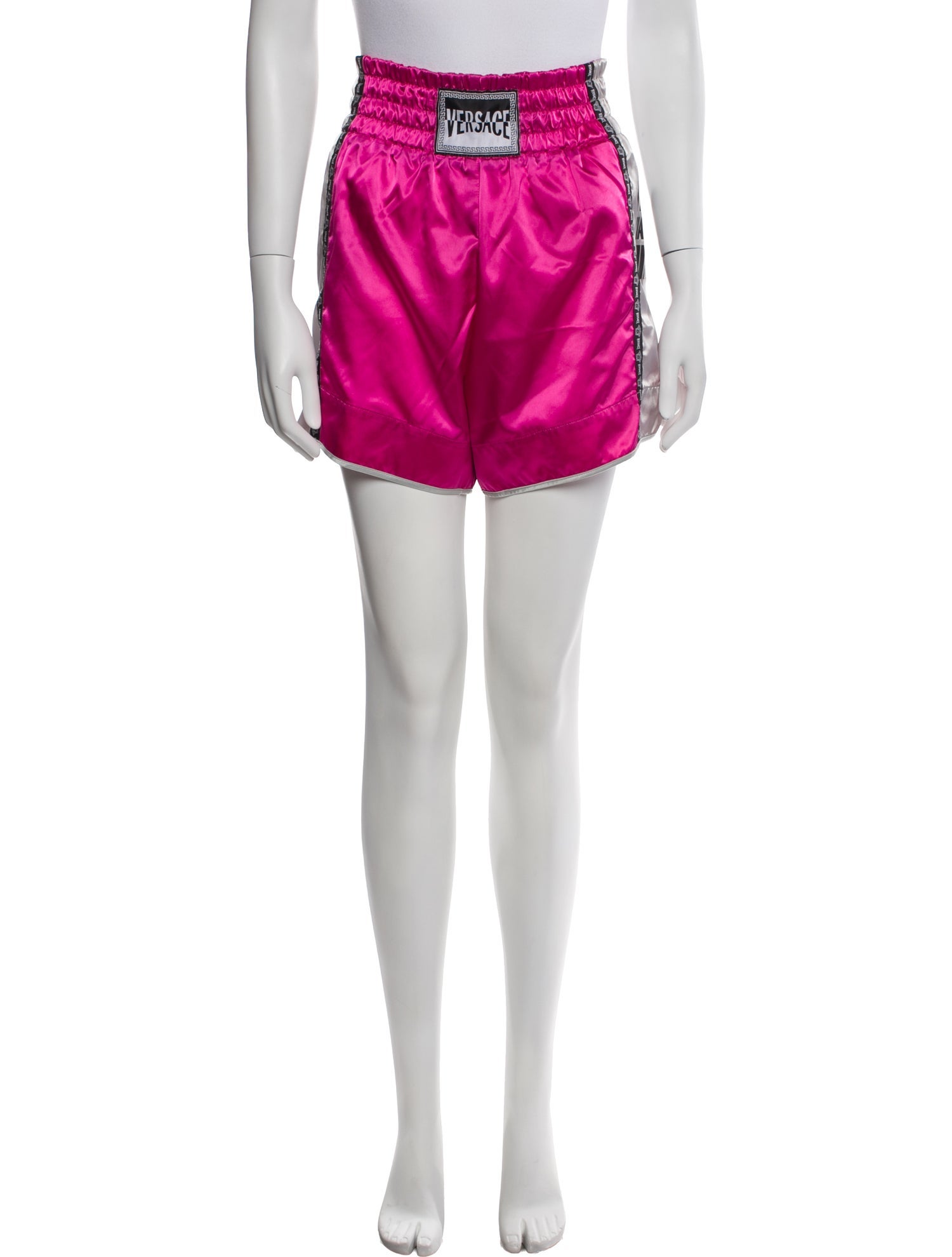 Versace Striped Jogger Shorts