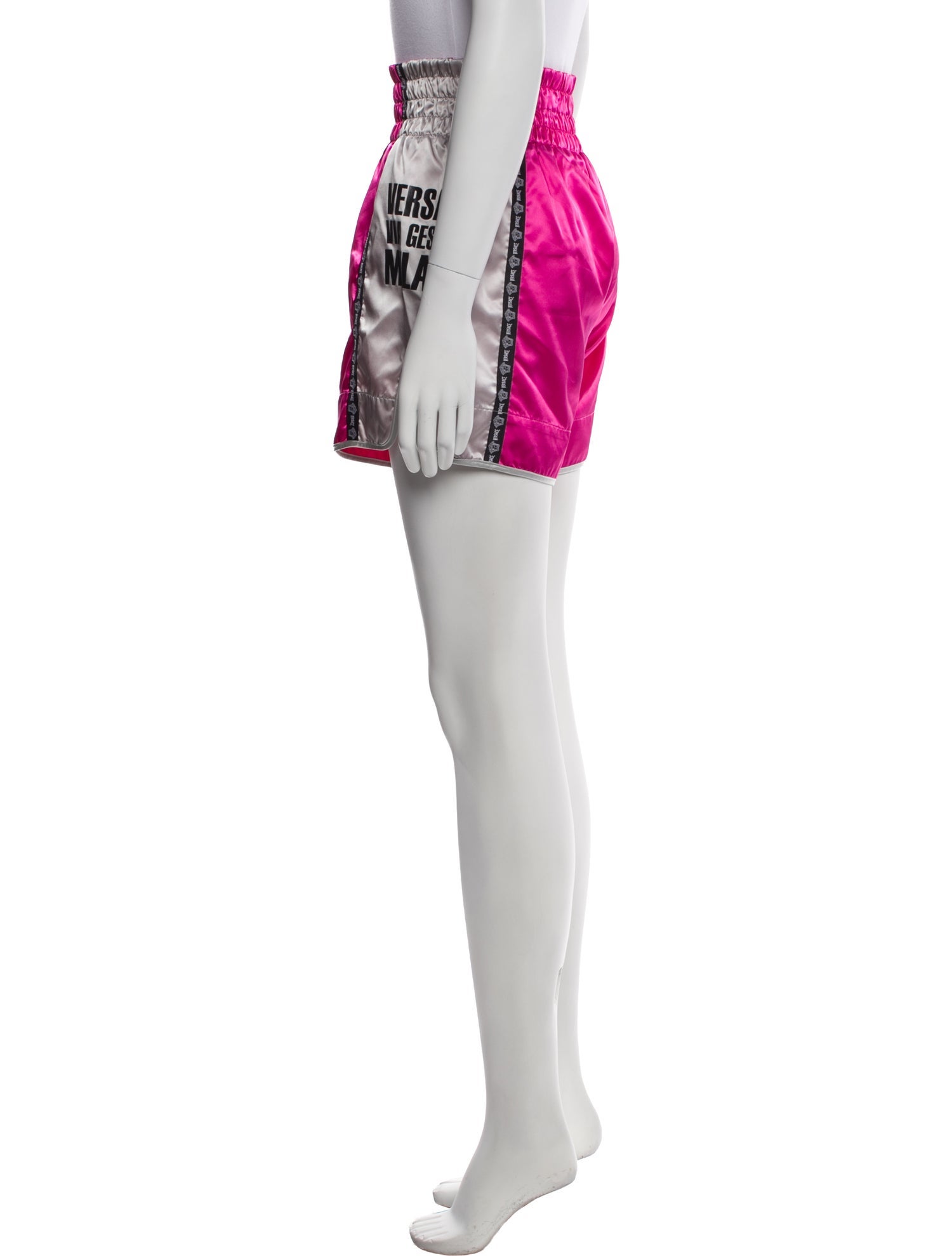 Versace Striped Jogger Shorts