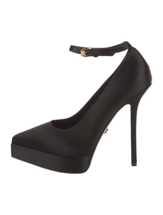 Versace Satin Pumps