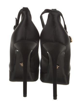Versace Satin Pumps