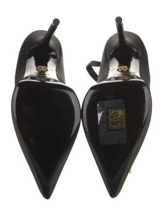 Versace Satin Pumps