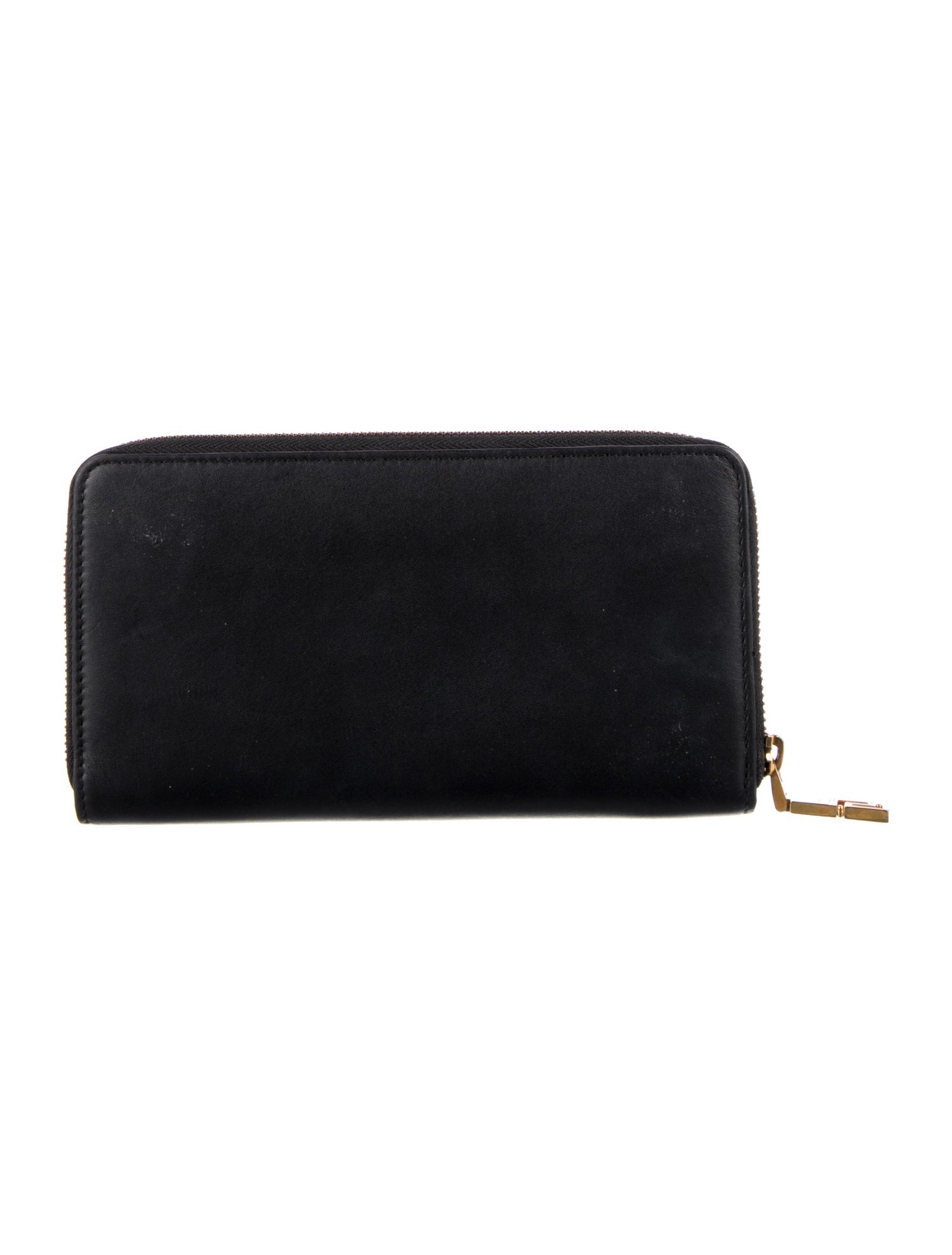 Versace Leather Continental Wallet