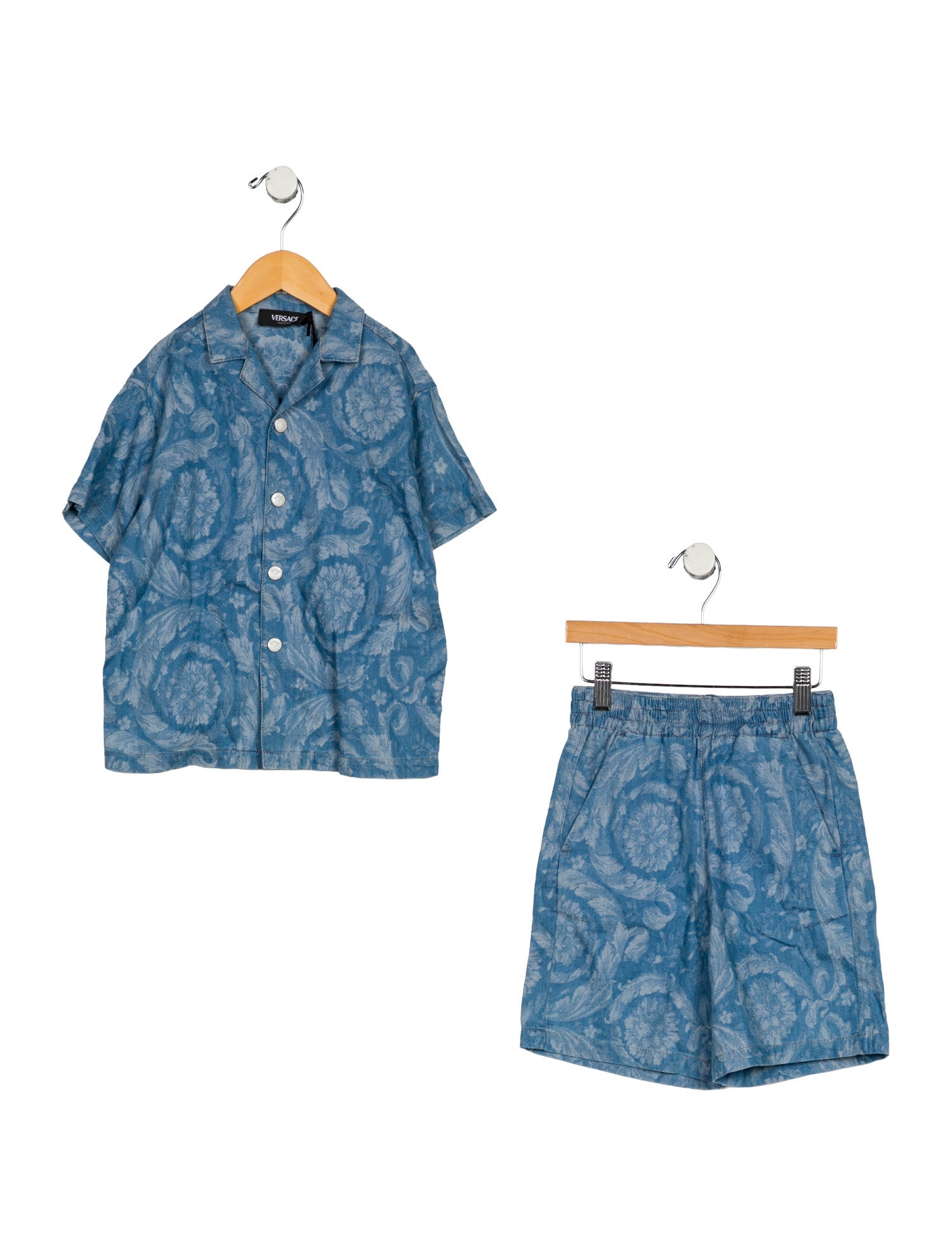 Versace Toddler Boys' Chambray Set w/Tags