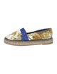 Versace Medusa Insignia Canvas Espadrilles