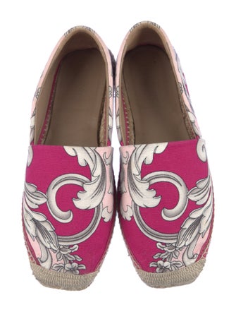 Versace Canvas Printed Espadrilles