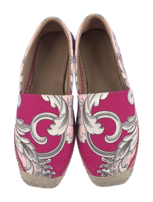 Versace Canvas Printed Espadrilles
