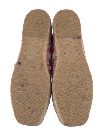Versace Canvas Printed Espadrilles