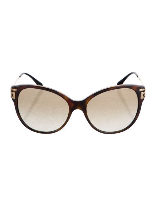 Versace Oversize Gradient Sunglasses