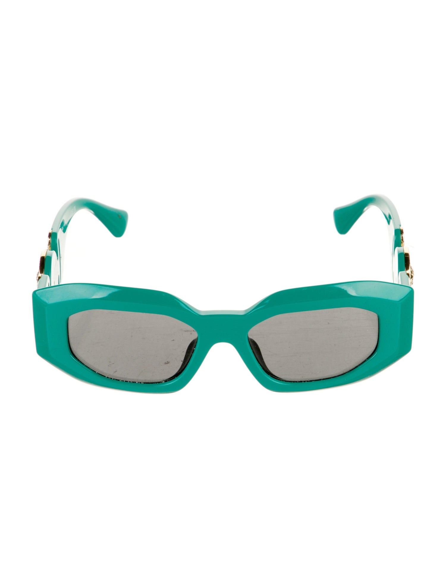 Versace Square Tinted Sunglasses