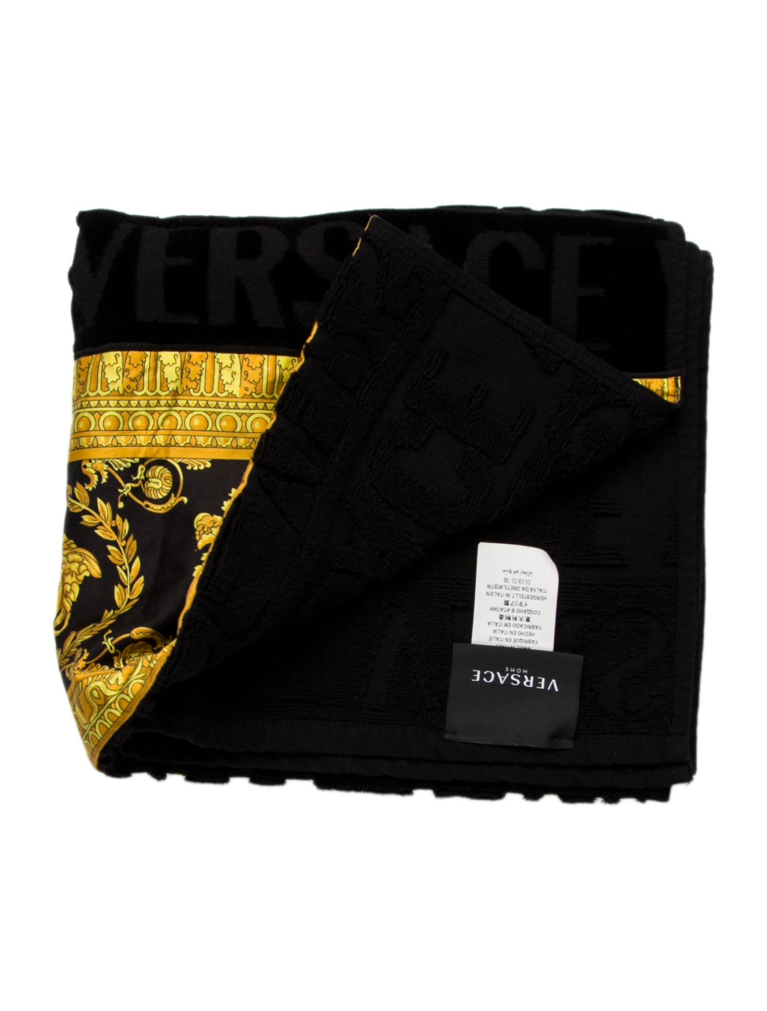 Versace I ♡ Baroque Hand Towel