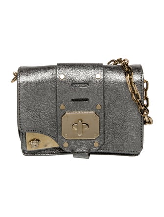 Versace Leather Top Handle Bag