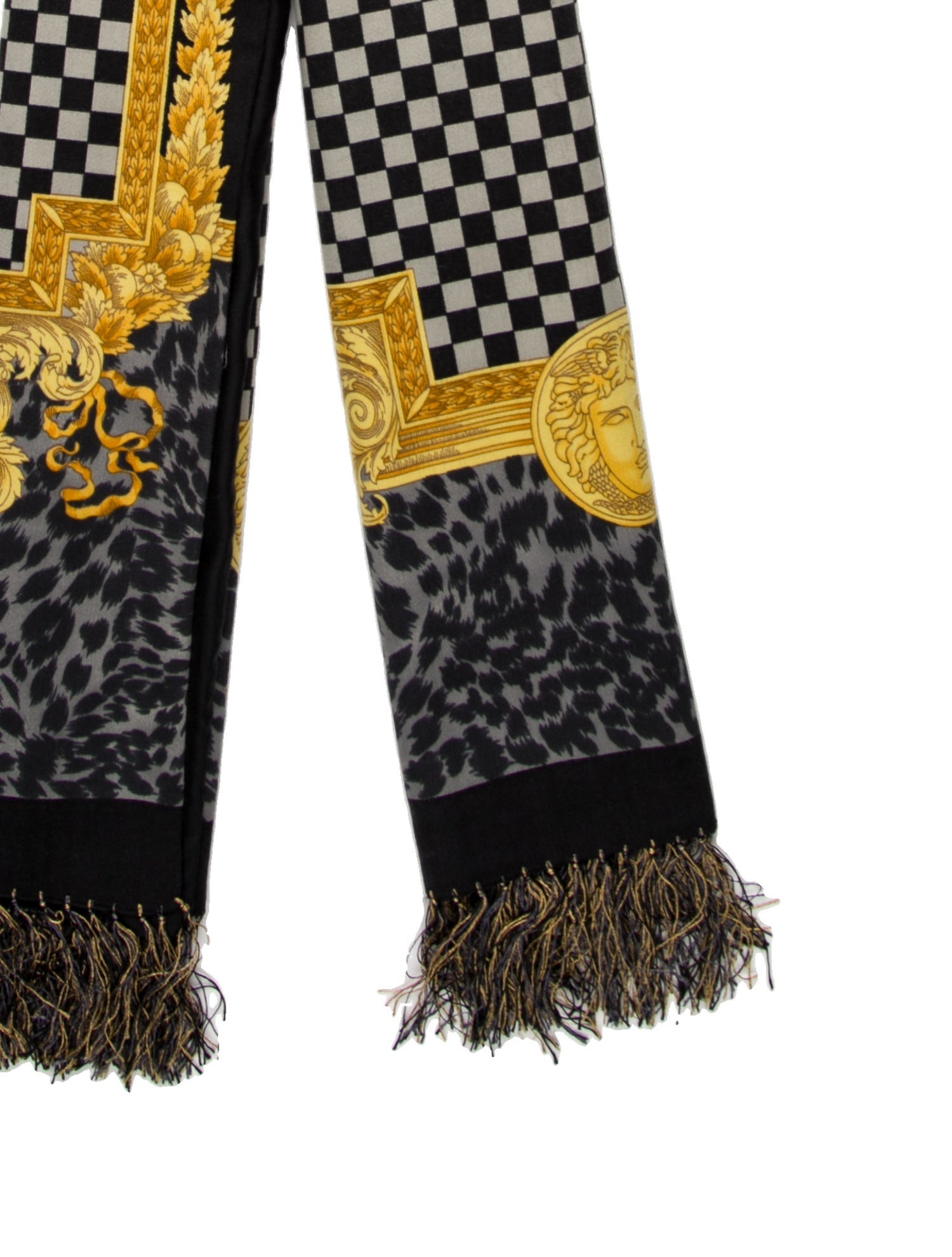 Versace Silk Printed Scarf