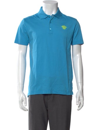 Versace Collar Short Sleeve Polo Shirt