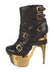 Versace Leather Boots