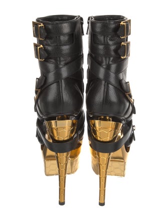 Versace Leather Boots