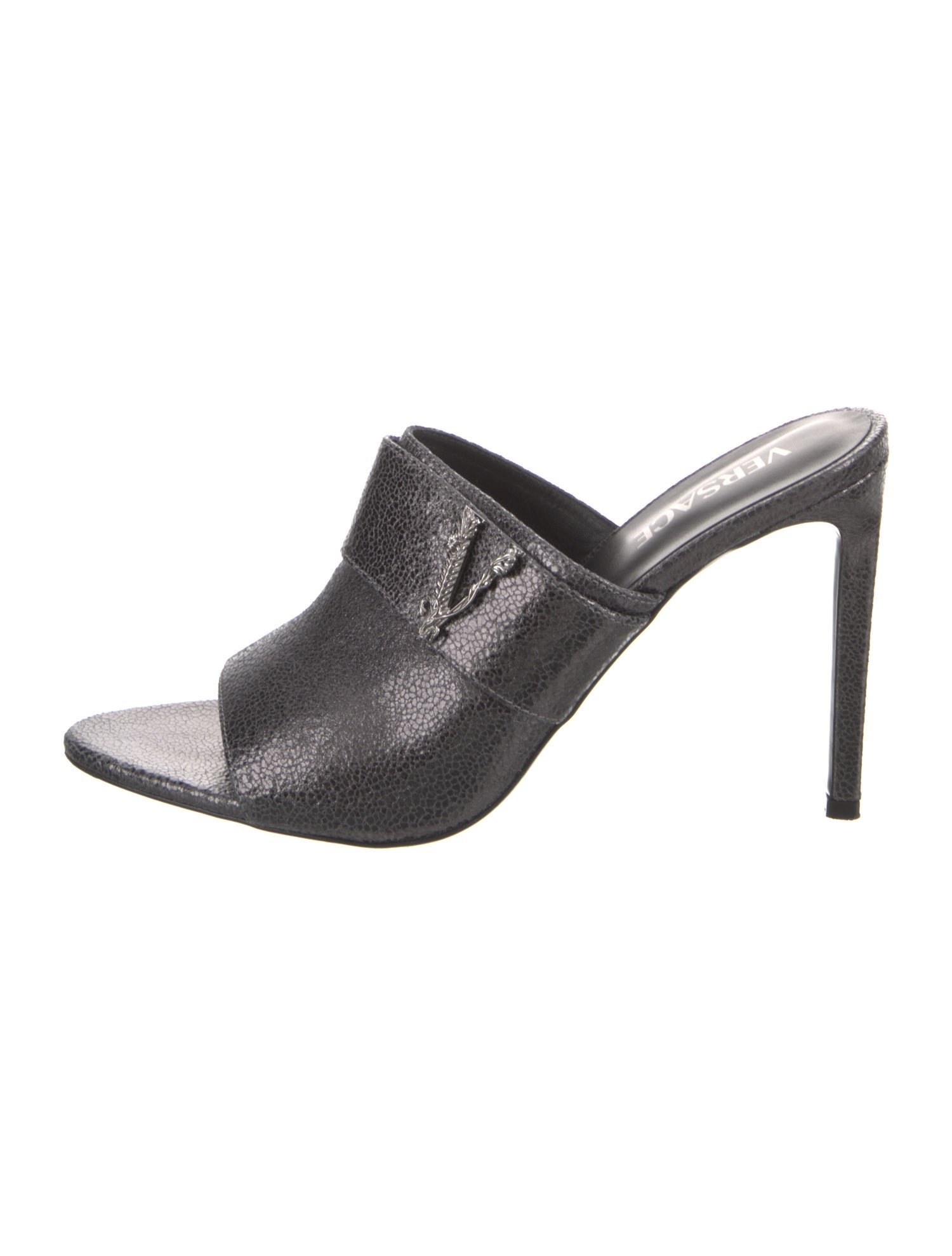 Versace Leather Slides