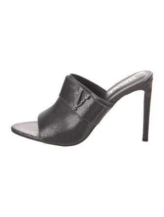 Versace Leather Slides