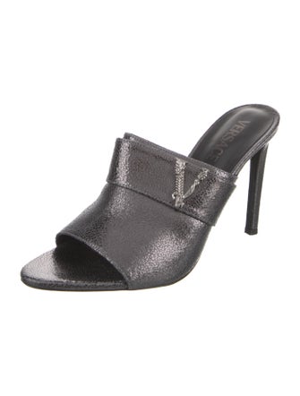 Versace Leather Slides