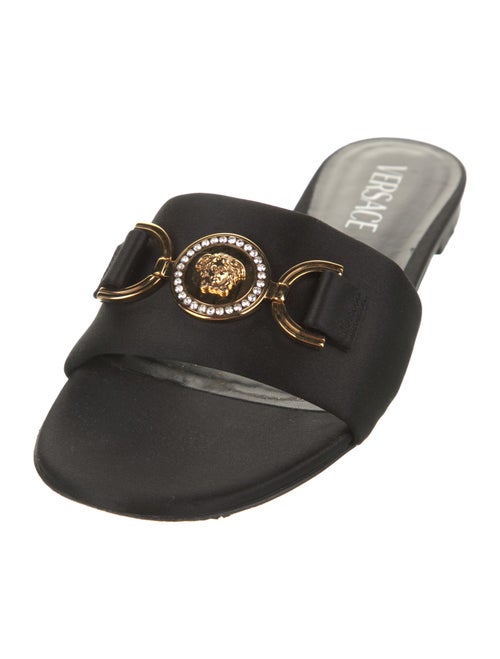 Versace Leather Slides