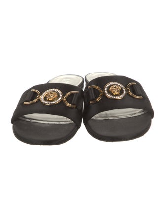 Versace Leather Slides