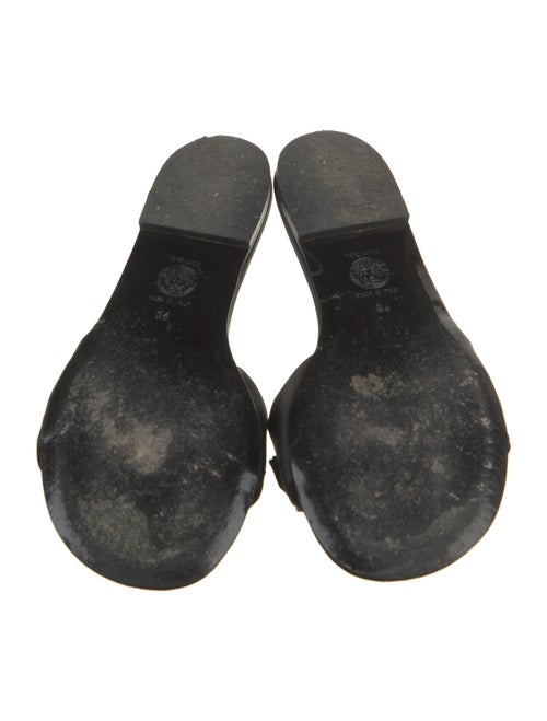 Versace Leather Slides