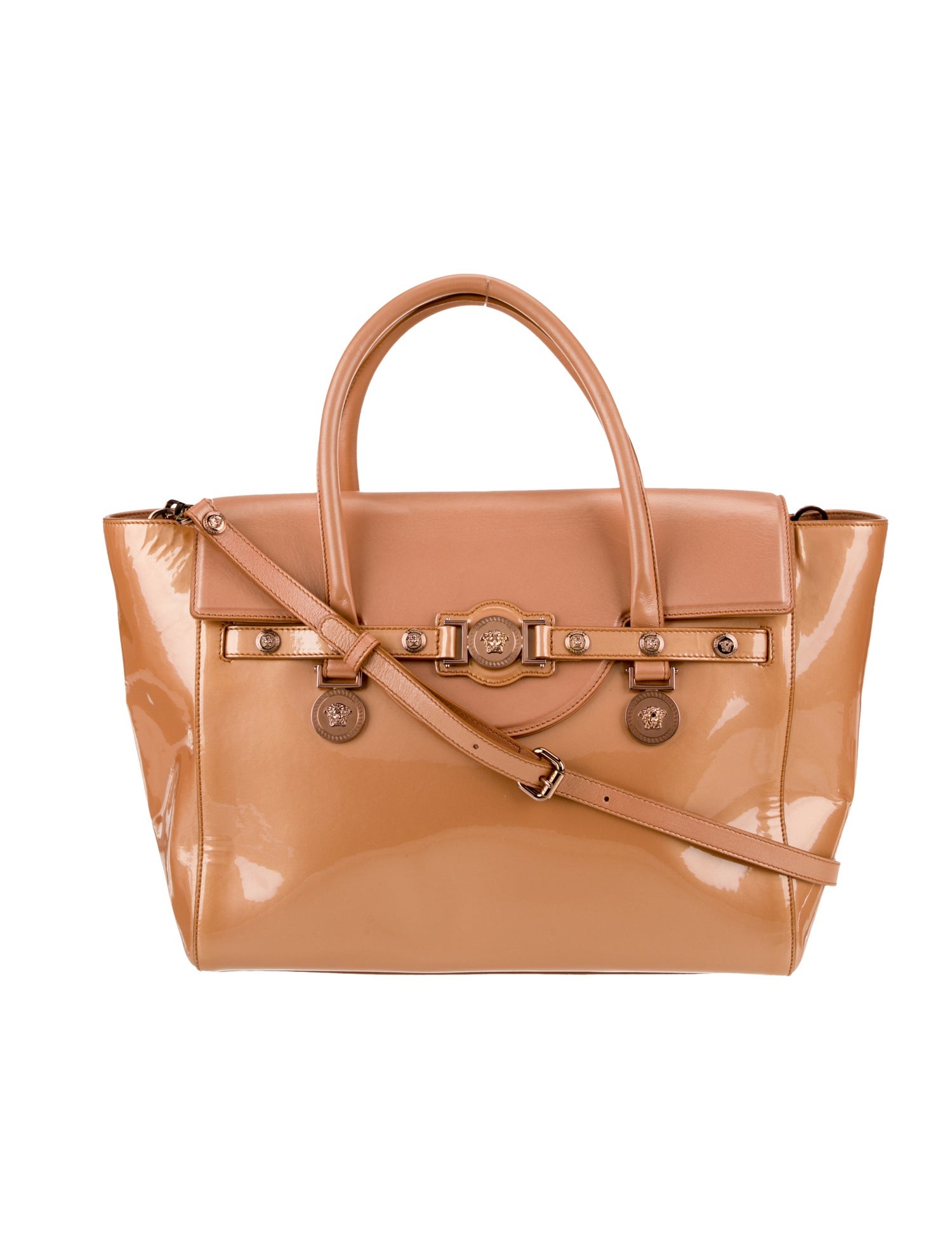 Versace Patent Leather Tote