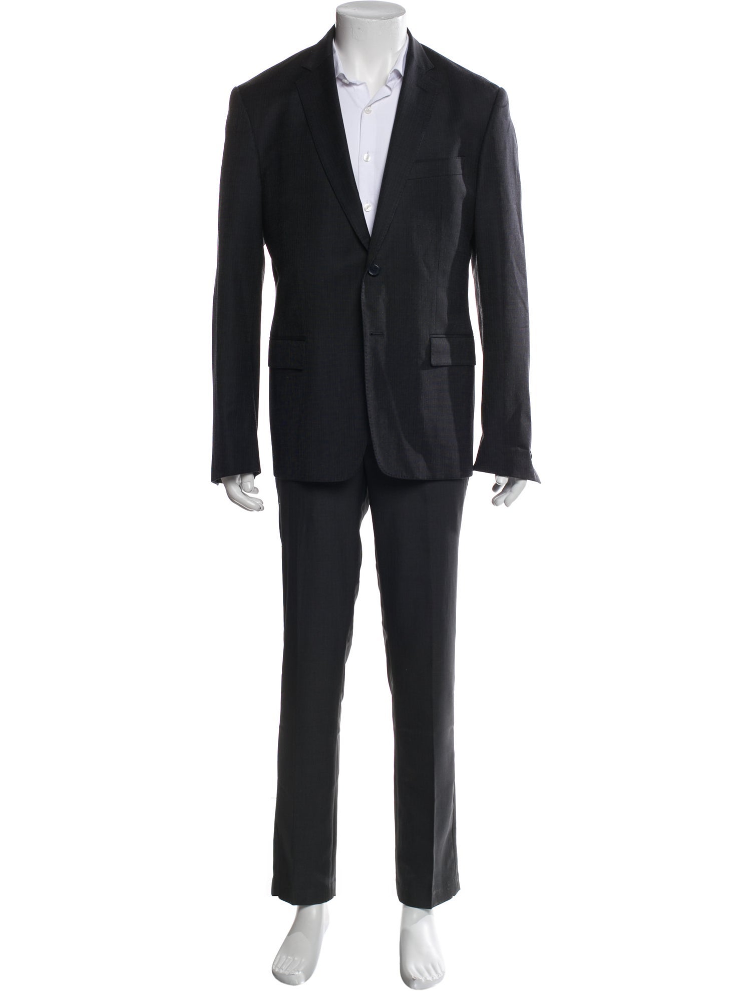 Versace Notch Lapel Blazer