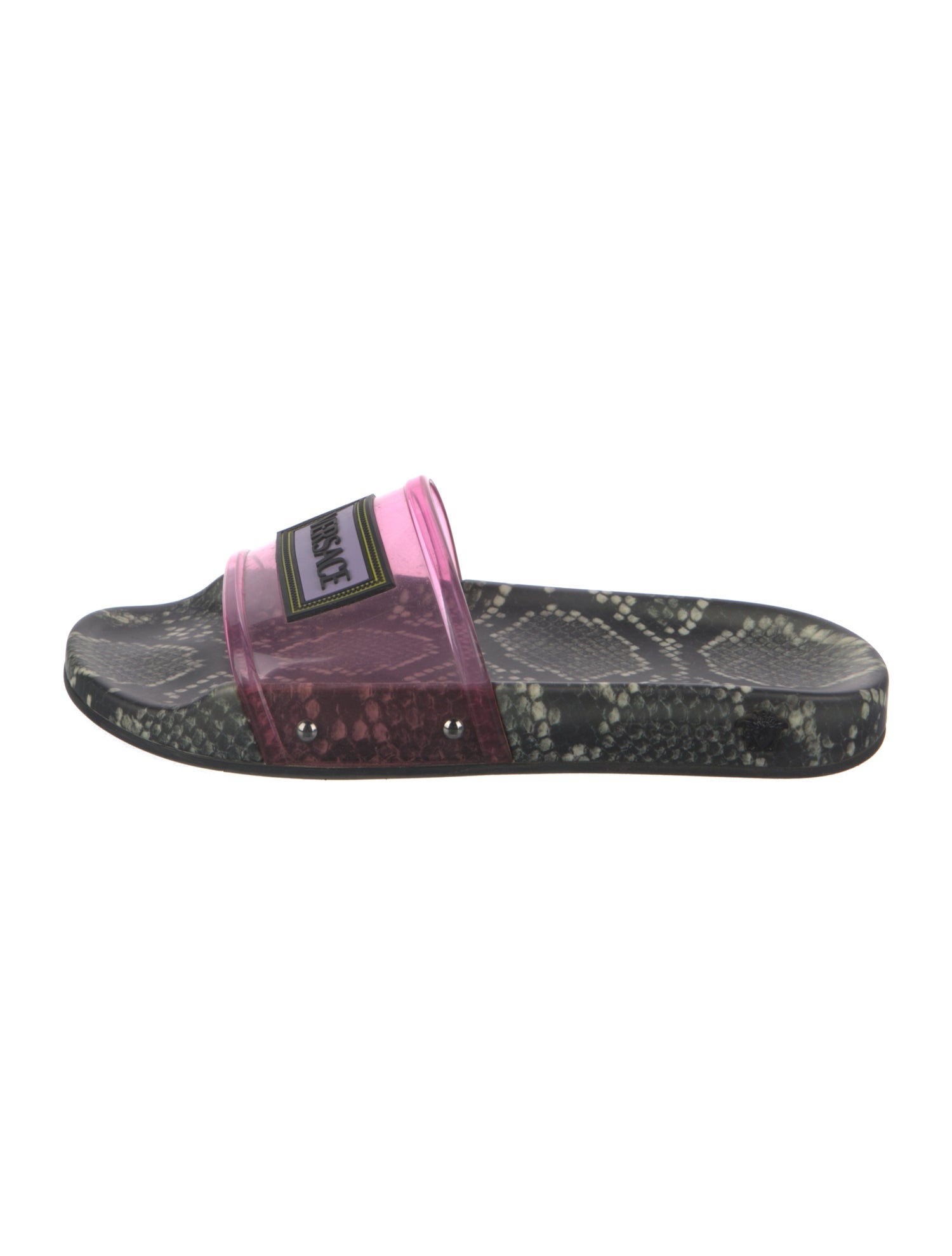 Versace Medusa Insignia Rubber Slides